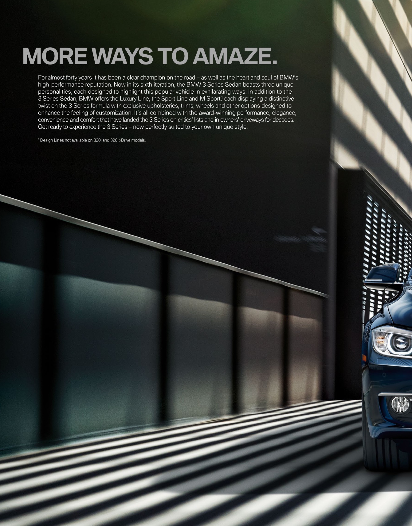 2015 BMW 3-Series Sedan Brochure Page 66